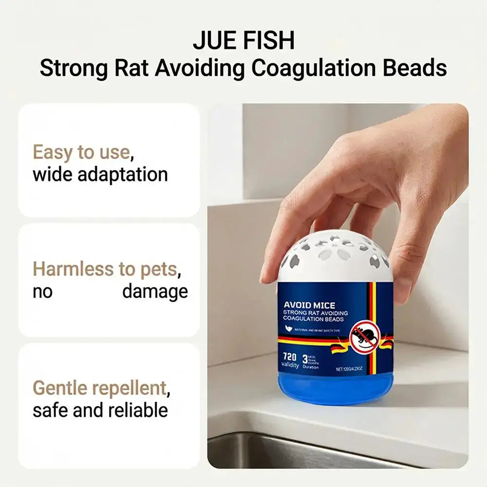 Powerful Rodent Repellent Beads 720 Days Long Lasting Mouse Repellent Pest Control Rat Deterrent Safe for Home Garage Use from PriceLows™