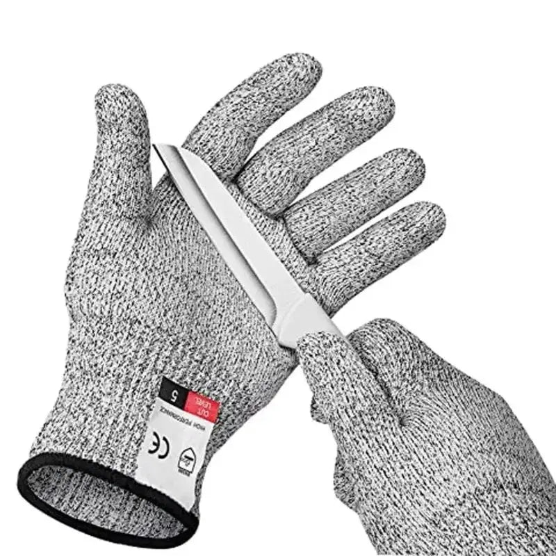 Level 5 Industry Kitchen Gardening Anti-Scratch Anti-cut Glass Cutting Multi-PurposeSafety Anti Cut High-strength Gloves from PriceLows™