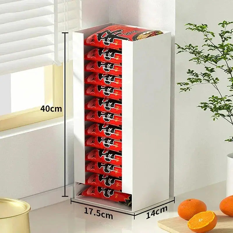 Instant Noodle Storage Box | Front Pull Out Design | Stackable | One Size