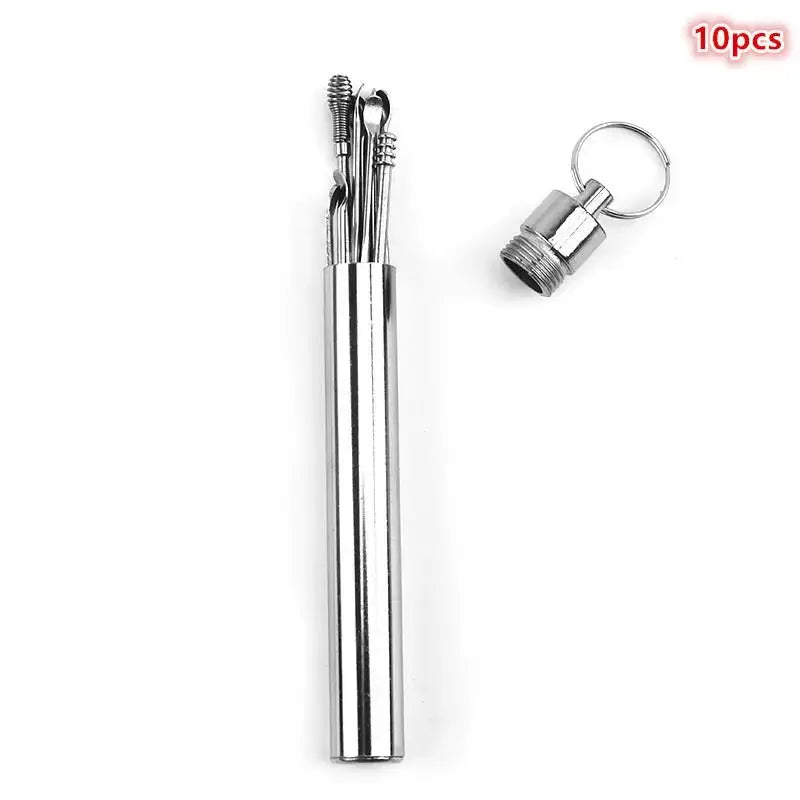 〔HMA58〕1 Set Earwax Removal Tools Ear Wax Cleaner Pick Digging Artifact Ear Pick Cleaning Ears Remover Clean Your Kit Gadgets from PriceLows™