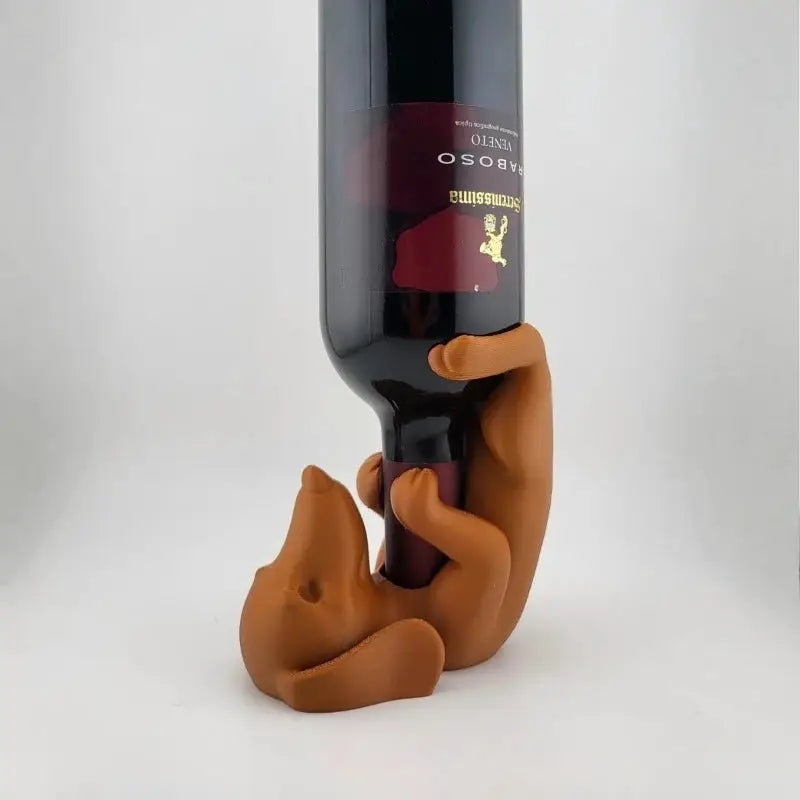 Dachshund Wine Bottle Holder Home-made Wine Bottle Holder with Simple Design and Creative Concept from PriceLows™