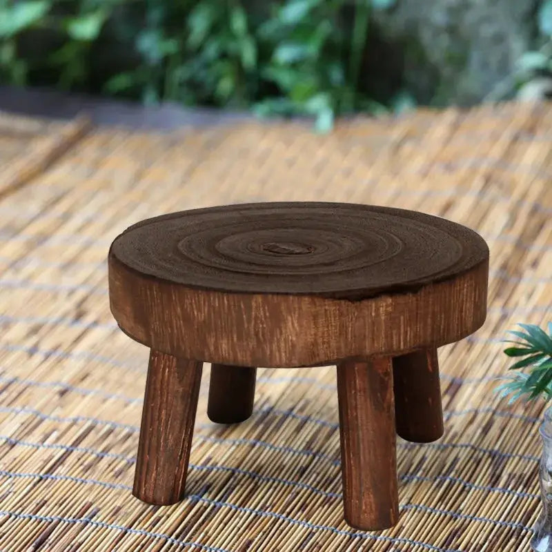 1 PCS Durable Plant Stand Shelf Creative Wooden Stool High Quality Succulent Pot Holder For Living Room from PriceLows™