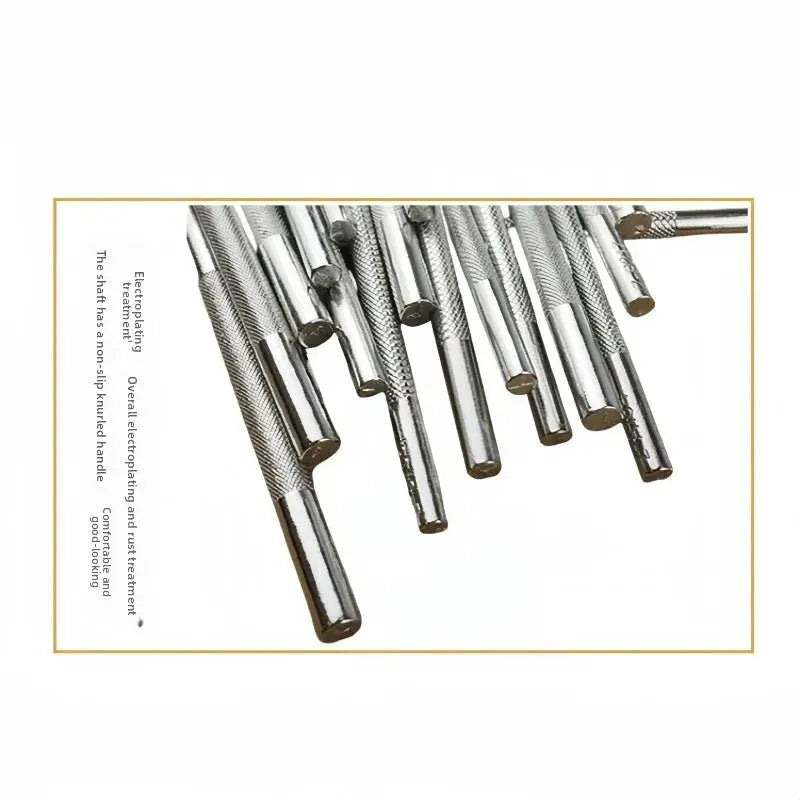Craftsmanship DIY Leather Tools Leather Carving Printing Tools 20 piece set Printing Punching Leather Leather Bag Carving Knocki from PriceLows™
