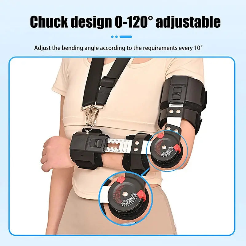 Elbow Joint Brace | Hinged Support | Shoulder Arm Sling | 1 Unit