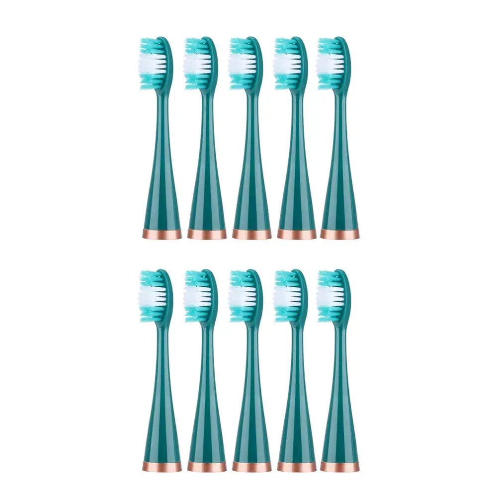 10pcs/lot Ultrasonic Electric Toothbrush Heads Replacement Brush Heads For Ultrasonic electric Toothbrush Whitening Teeth Brush from PriceLows™