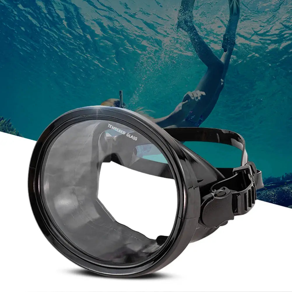 Oval Diving Mask Spearfishing Mask Anti-Fog Single Lens Scuba Mask Anti-Leak Scuba Goggles Adjustable for Swimming Snorkeling from PriceLows™