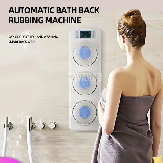 Electric Shower Brush | 3 Brush Heads | Exfoliating Massage | 1 Pack