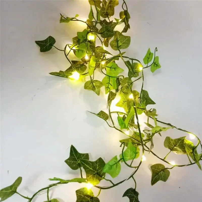 Fairy Lights Battery Lights Maple Leaf Waterproof Outdoor Garland 10M/5M/2M Christmas Garden Wedding Party Decoration from PriceLows™