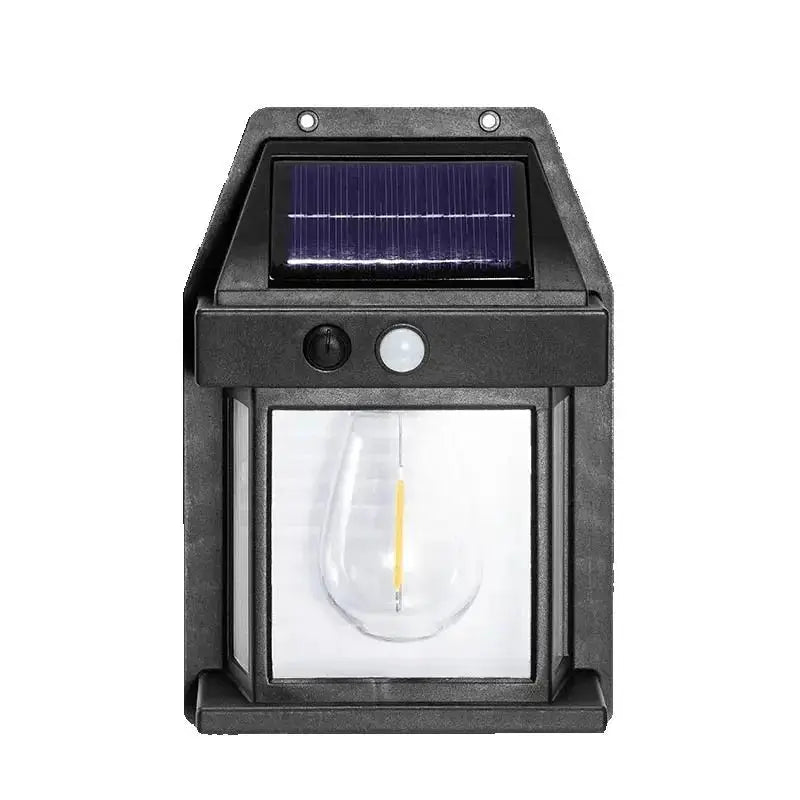 Motion Sensor Solar Wall Light Waterproof Outdoor Modes Auto On/Off Warm White for Garden Courtyard Patio Driveway Pathway Light from PriceLows™