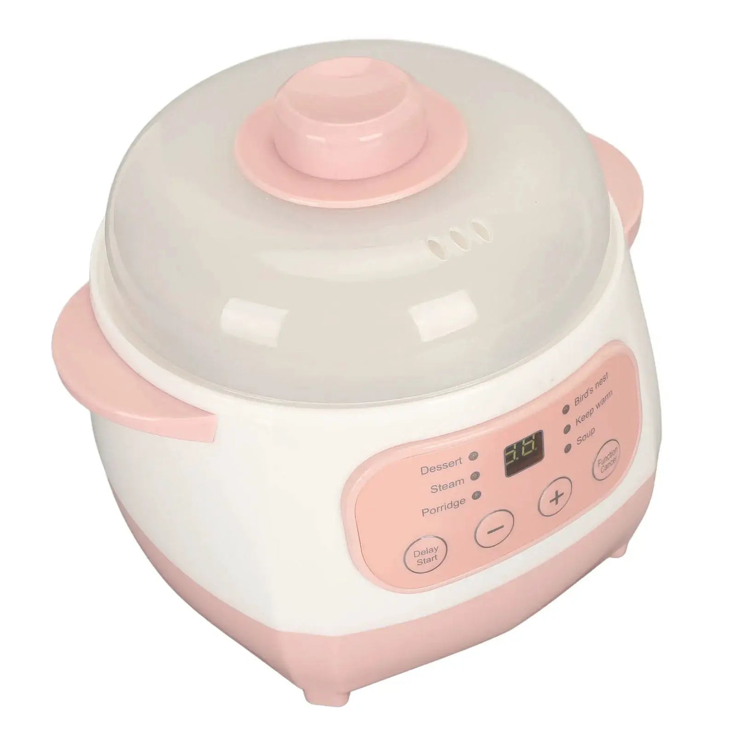 Mini Rice Cooker | 1L Capacity | 200W Power | Anti Dry Burn Safe Ceramic Cooker