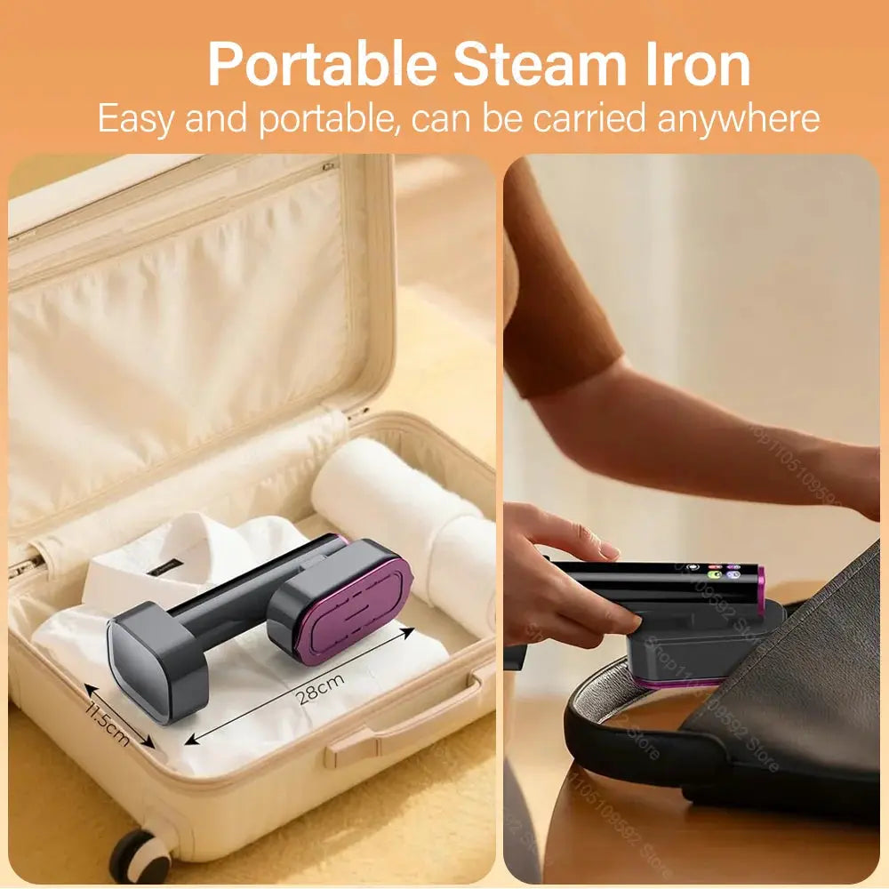 Steam Iron | 1200W Power | 5 Speed Settings | Portable Travel