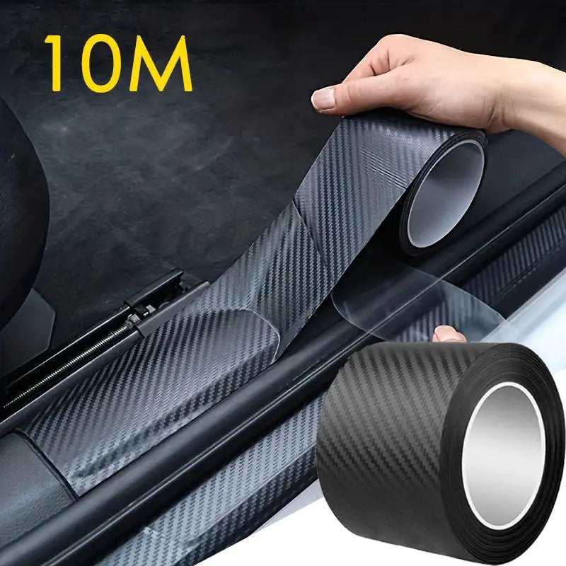 1-10m Nano Carbon Fiber Car 3D Tape Sticker Wrap Door Mirror Paste Protector Strip DIY Protection Film Waterproof Adhesive Vinyl from PriceLows™