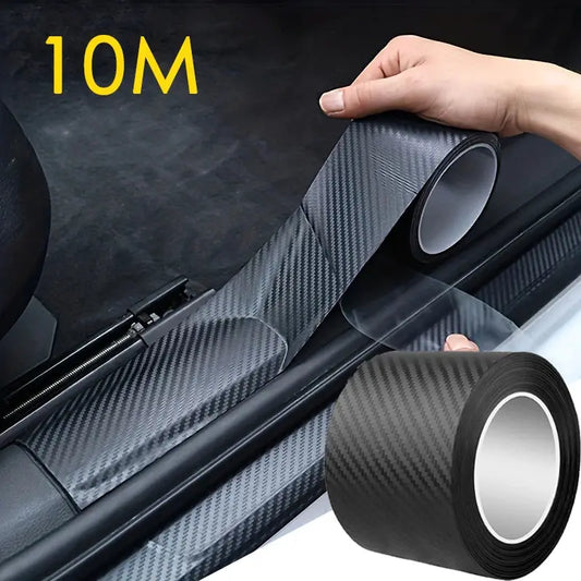 1-10m Nano Carbon Fiber Car 3D Tape Sticker Wrap Door Mirror Paste Protector Strip DIY Protection Film Waterproof Adhesive Vinyl from PriceLows™
