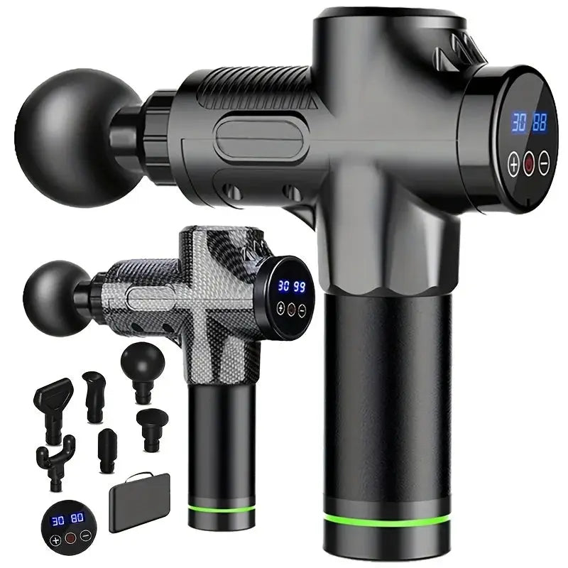 Massage Gun | 30 Speed Settings | Quiet Brushless Motor | Wireless