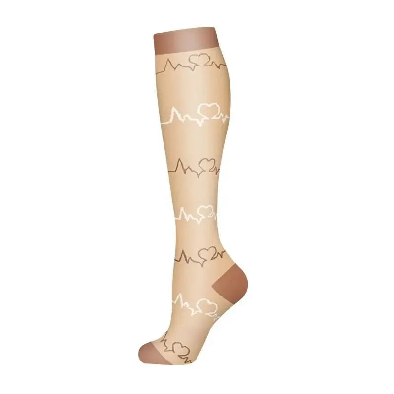 Compression Socks | Crew Height | Four Way Stretch | Unisex