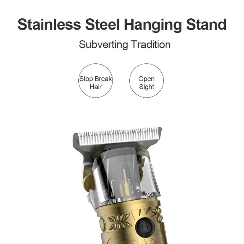 Hair Clipper | USB Rechargeable | Titanium Blade | T9 Model