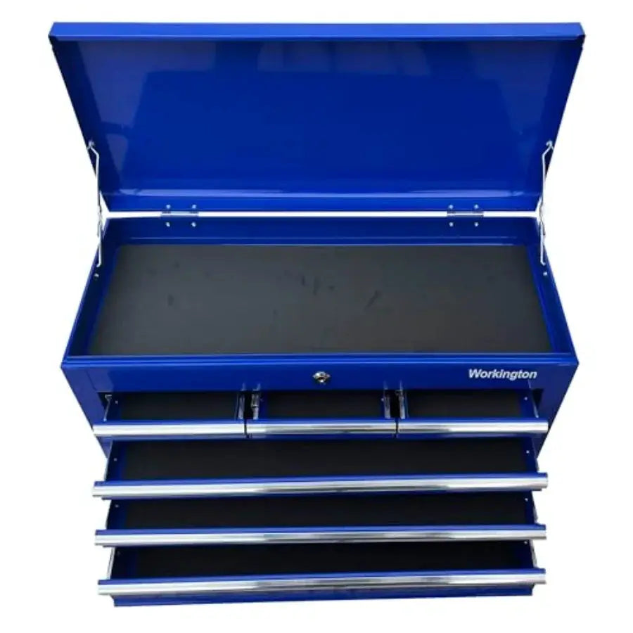 Portable Metal Tool Chest with 6 Drawers 24" 6-Drawer Tool Chest Cabinet with Ball Bearing Drawer Slides Steel Tool Storage Box from PriceLows™