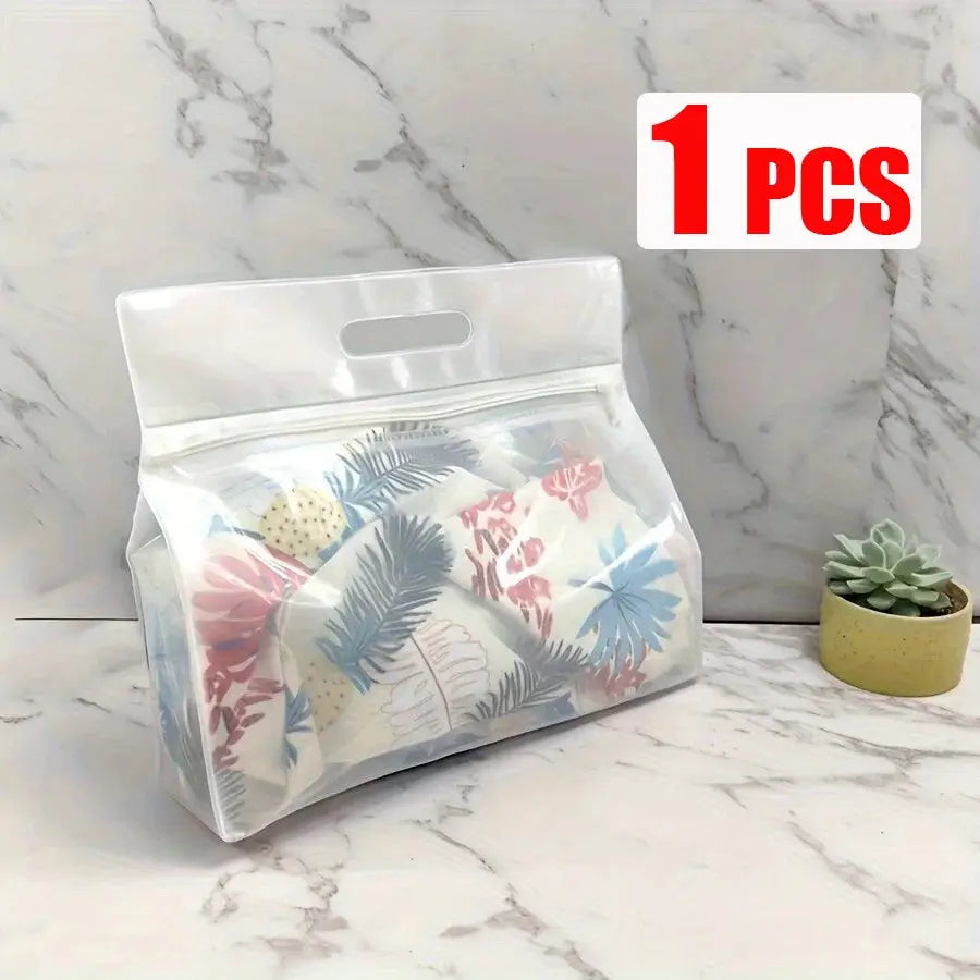 Portable EVA Waterproof Organizer Bag Swimming Bag Zipper Design Toiletry Makeup Bag for Wet Dry Separation Beach Storage from PriceLows™