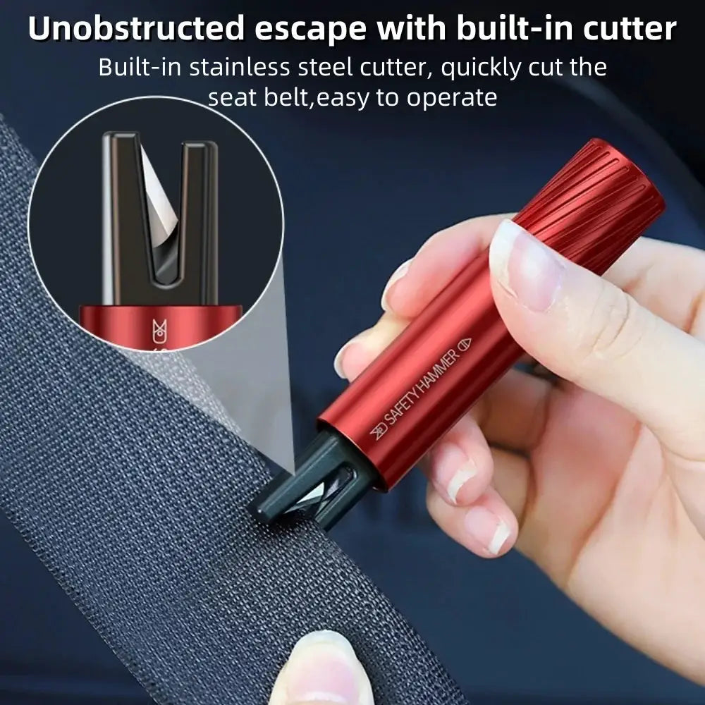 Car Emergency Hammer Cars Rescue Tools Safety Hammer Escape Seat Belt Cutter Lifesaving Auto Windows Glass Breaker Safety Hammer from PriceLows™
