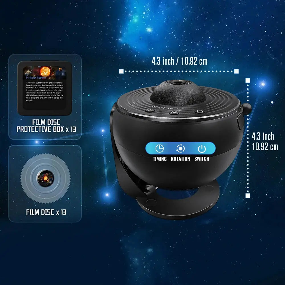 Galaxy Projector, Planetarium Star Projector Realistic Starry Sky Night Light ,Solar System Constellation Moon for Kids Bedroom from PriceLows™
