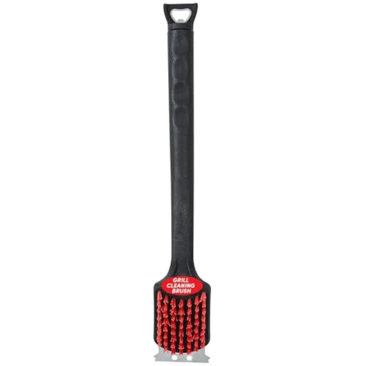 Grill Cleaning Brush | Nylon Bristles | Scraper and Bottle Opener | One Size