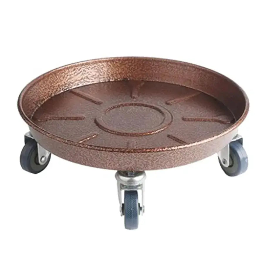 Round Plant Stand with Lockable Wheels 480lb Heavy Duty for Indoor Outdoor Large Rolling Dolly Planter Caddy on Casters to Carr from PriceLows™