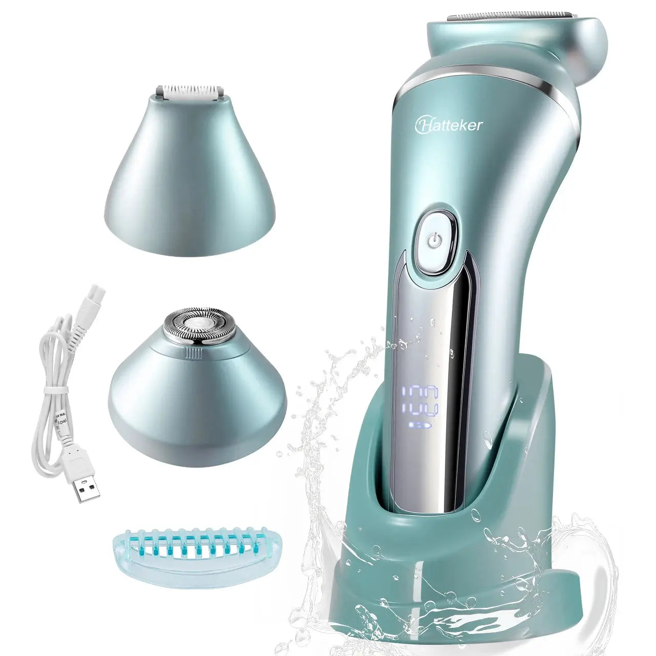 2-in-1 Epilator | IPX7 Waterproof | 90 Minute Runtime | For Women