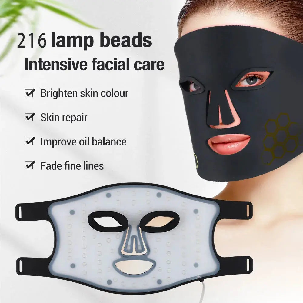 Red Light therapy Mask 460nm 660nm 850nm LED Beauty Devices Face Instrument Rejuvenation Skin Anti Aging Wrinkle Skin Repair from PriceLows™