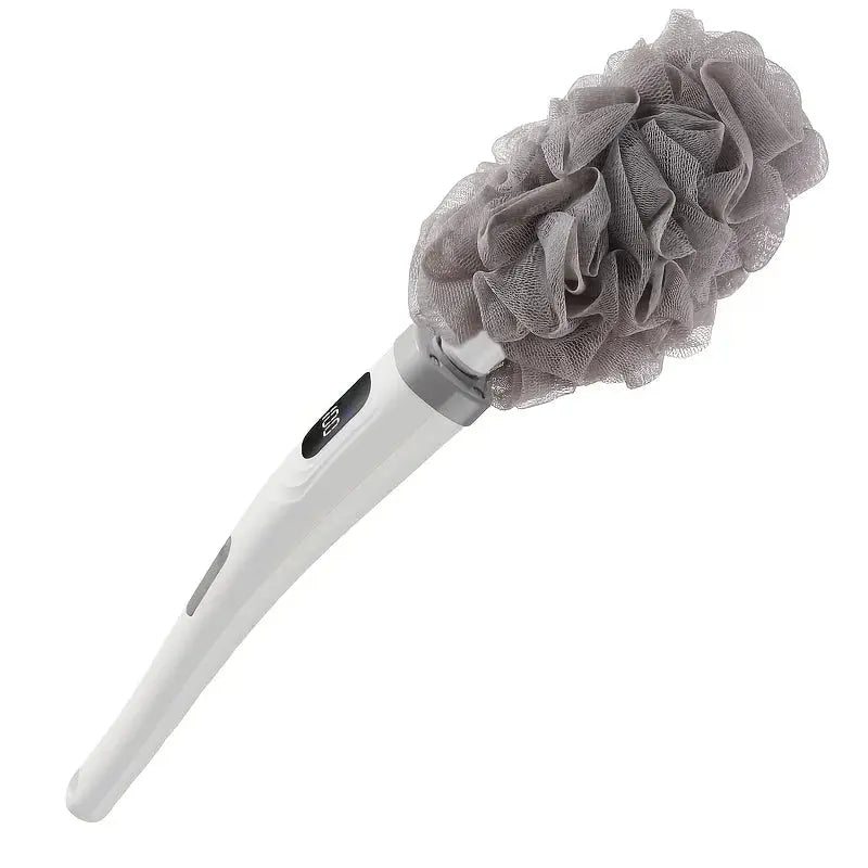 Electric Body Brush | Long Handle Waterproof | 3 Heads 2 Speeds | One Size