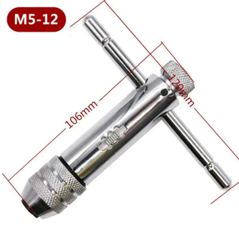 5PCS Metric Tap Set Of Taps Drill Bits Hand Tool Sets M3-M8 Machine Spiral Point Screw Thread Taps And Dies Set Metal Wood from PriceLows™