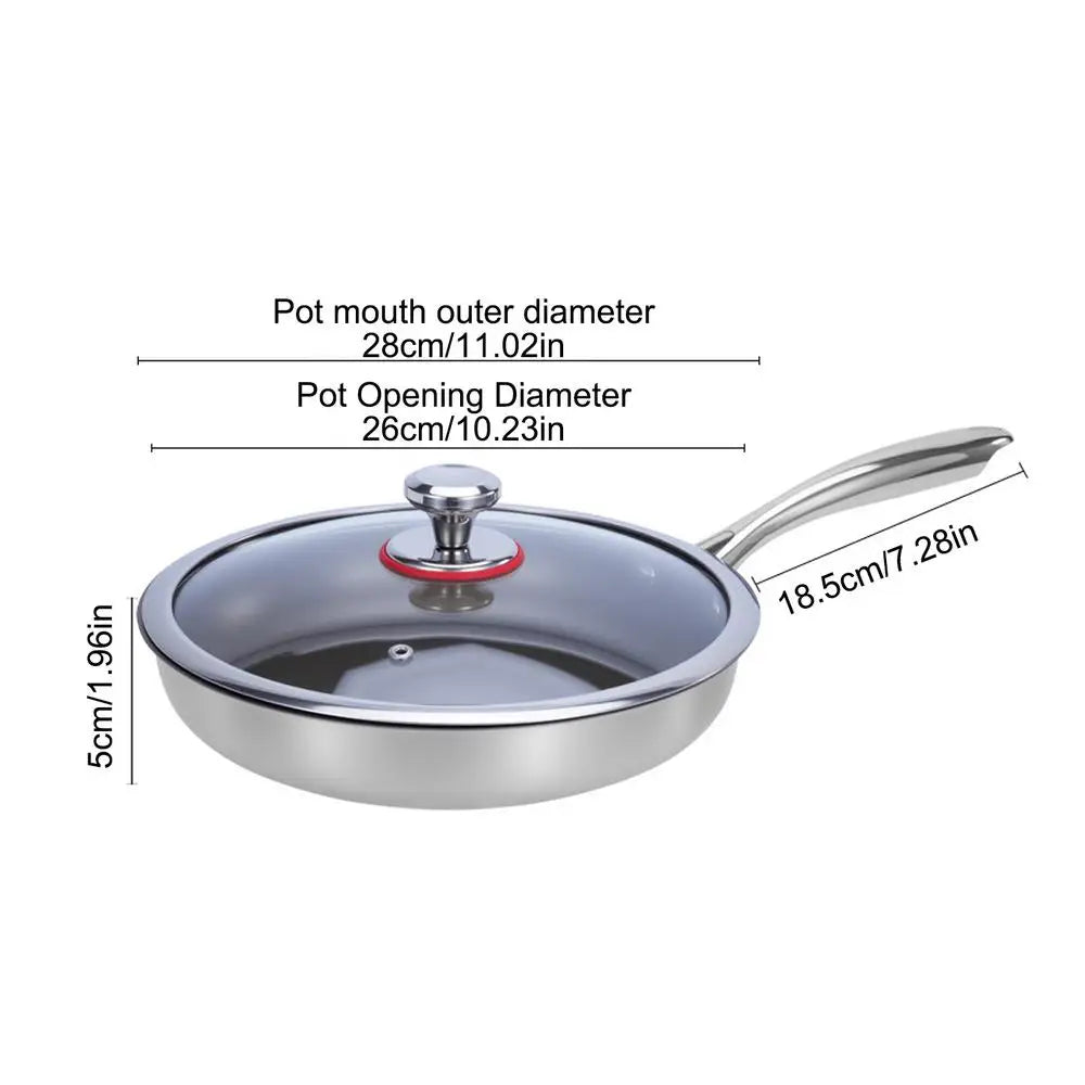 Titanium Pan With Lid | 3L Capacity | Induction Compatible | 20cm Diameter