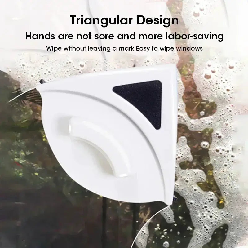 Magnetic Glass Cleaner | Dual Sided | Automatic Drainage | Universal Fit
