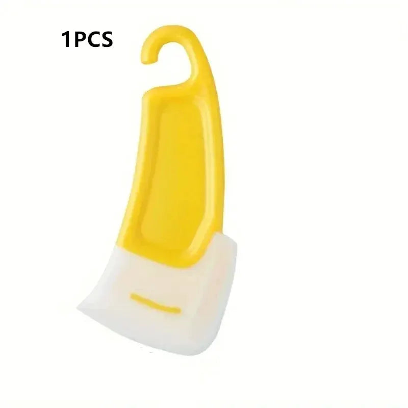 Cleaning Spatula Kitchen Scraper Soft Blade Scraper Brush Dirty Pan Pot Dishes Cleaner Tools Cooking Baking Tool Kitchen Gadget from PriceLows™