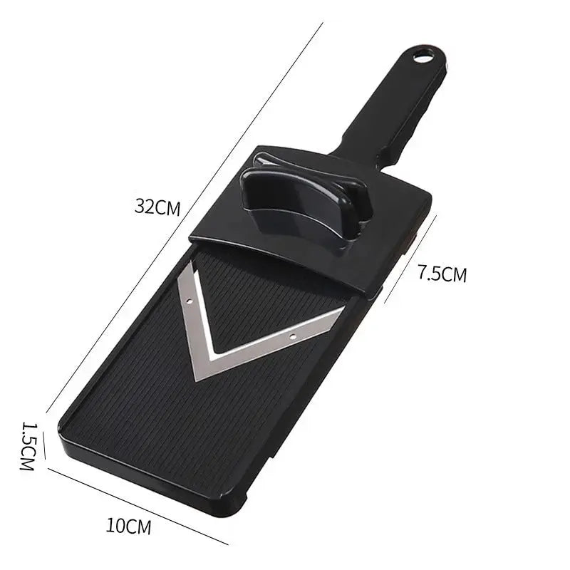 Manual Vegetable Slicer | Stainless Steel Blade | Handheld Design