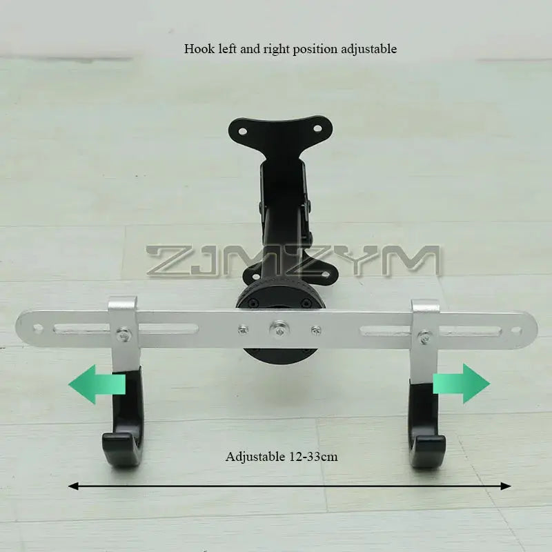 360° Rotation Bike Wall Mount Hook Adjustable Bicycle Parking Stand Foldable MTB Road Bike Display Rack Bike Storage Hanger from PriceLows™