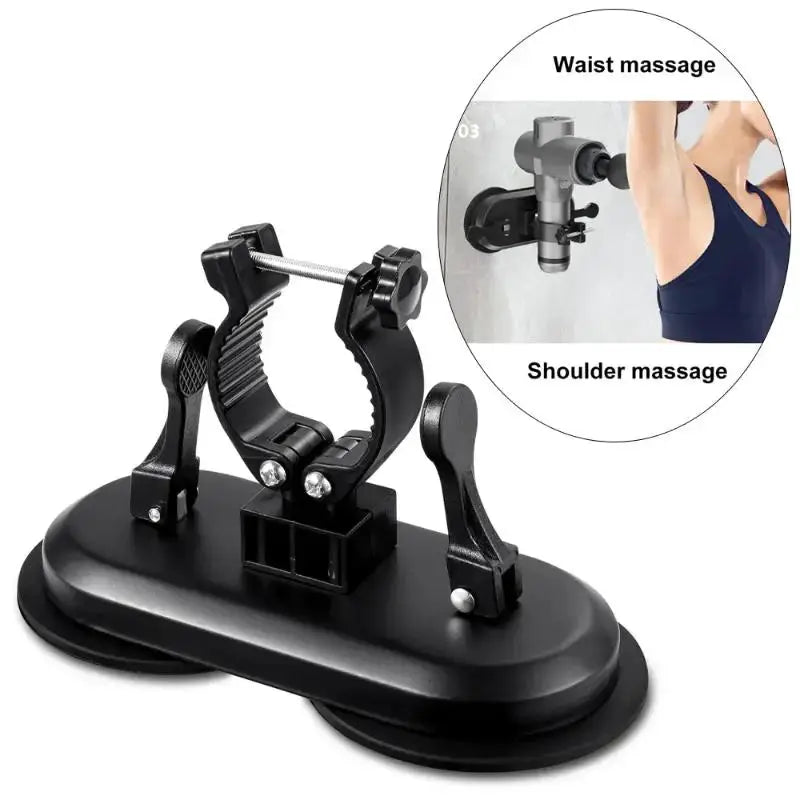 Suction Cup Massage Gun Holder | Hands Free Design | Wall Mount Bracket
