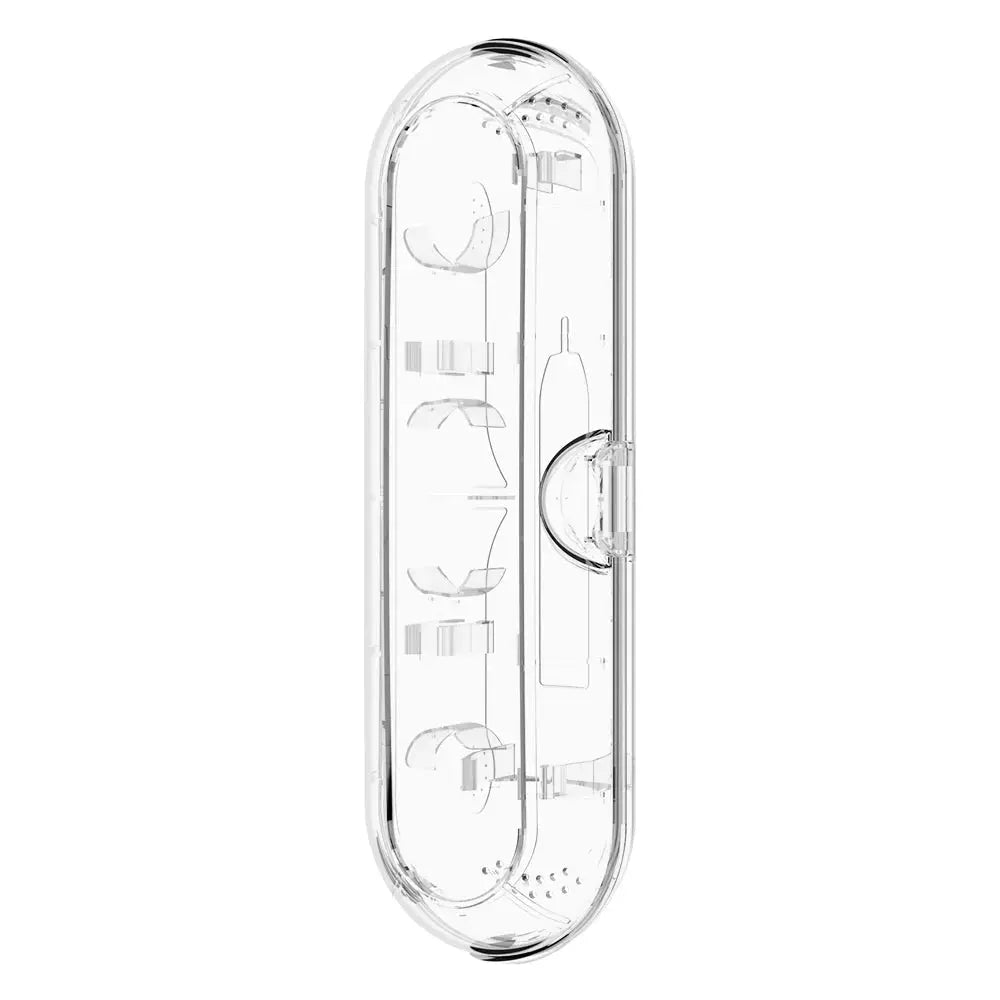 Clear Toothbrush Travel Case Compatible with Oral B, iO & Philips Sonicare Electric Toothbrush, Portable Protective Storage Box from PriceLows™