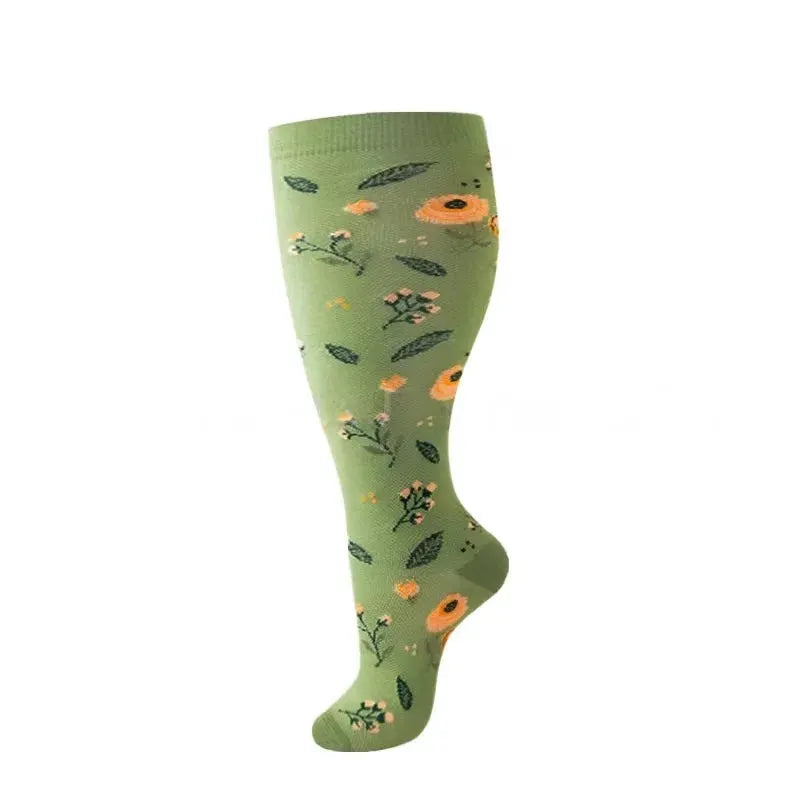 Compression Socks | 20-30 Mmhg Pressure | Wide Calf | 2Xl To 4Xl