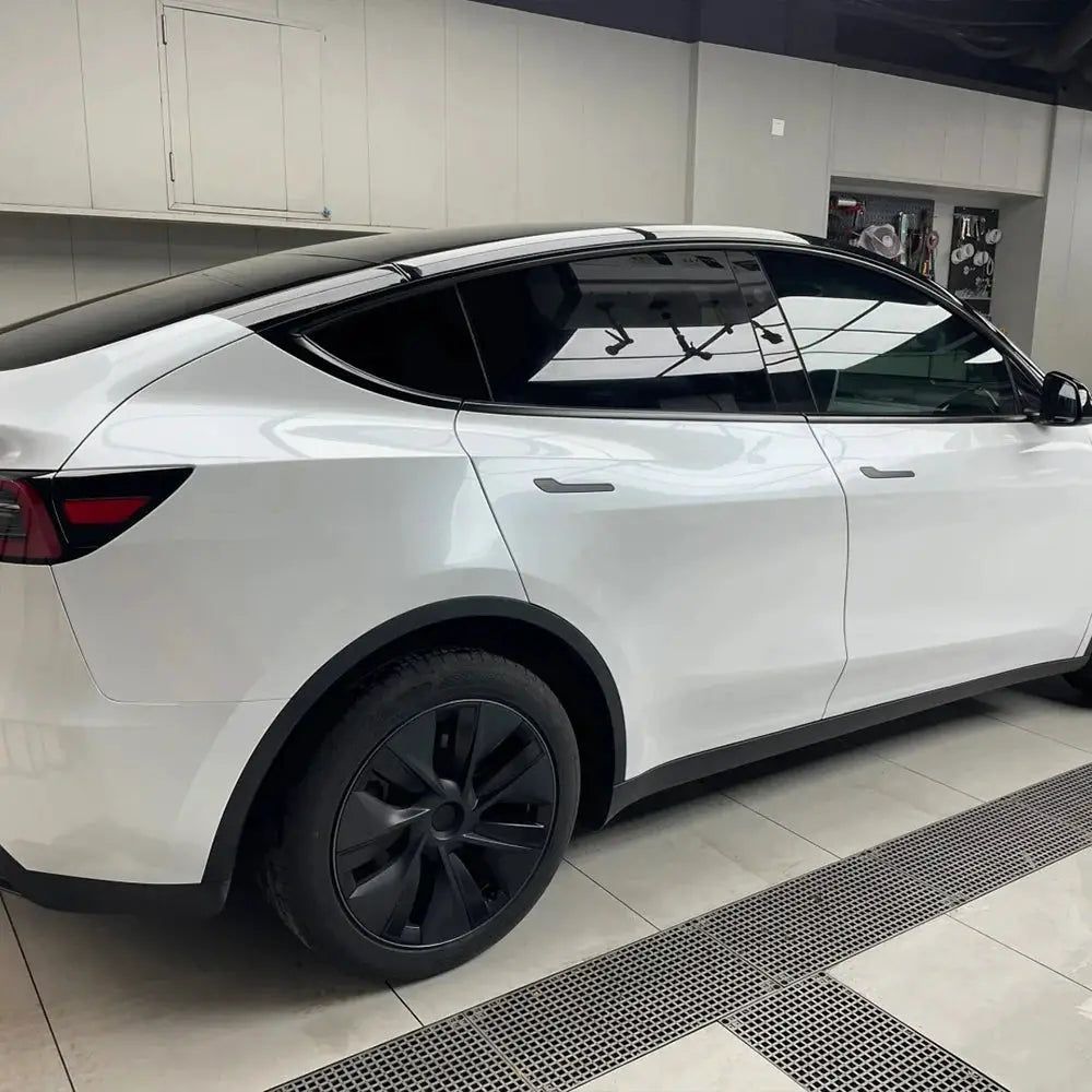 Premium Gloss Pearl Shell White Color Sticker Vinyl Wrap Film Roll Self Adhesive PET Decal Car Wrapping Film Scratch-resistant from PriceLows™