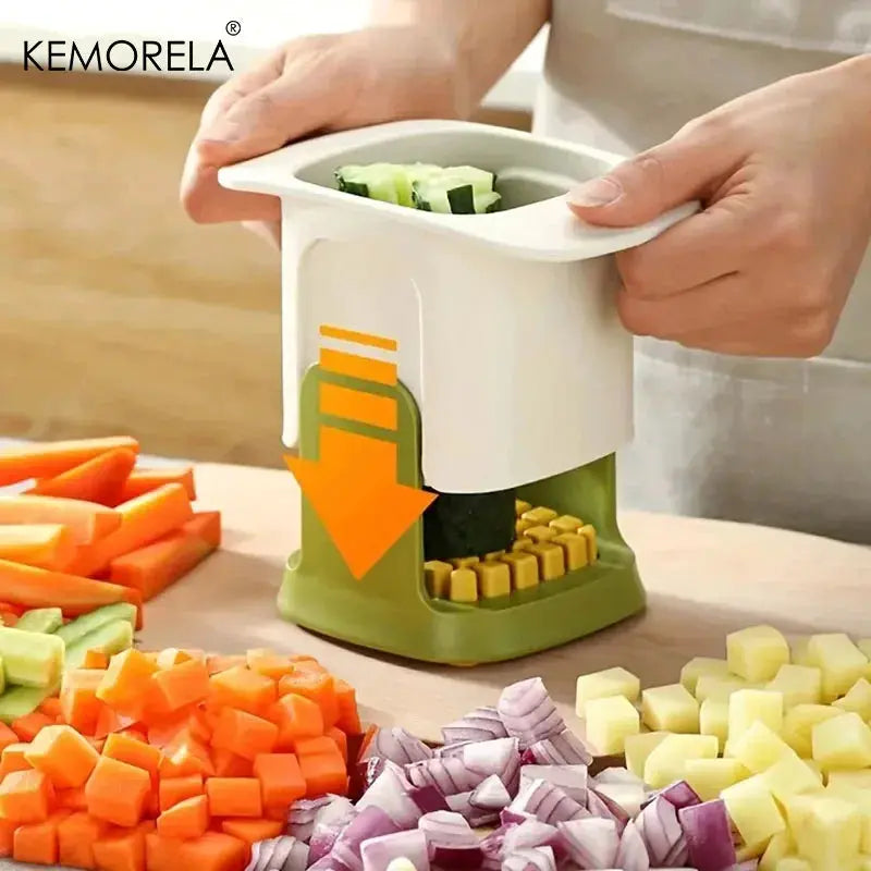Multifunction Vegetable Chopper | Stainless Steel Blades | Multi Disc Dicer