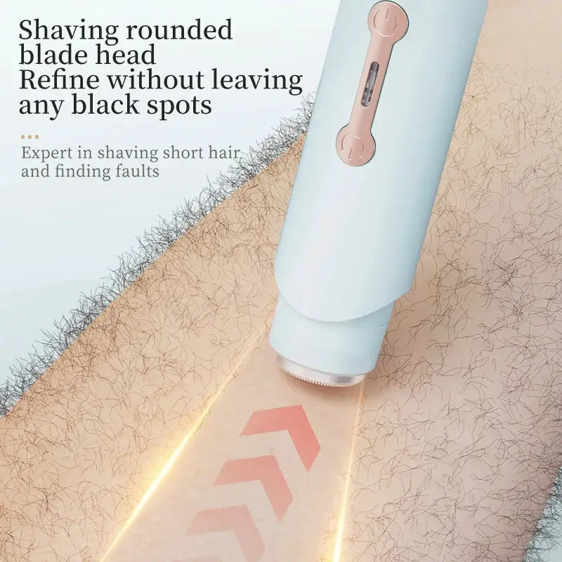 Double Head Electric Epilator | Rechargeable | Painless Hair Remover | Body & Bikini