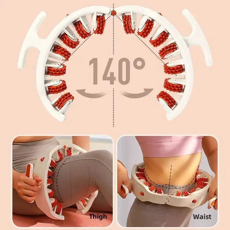 Multi-Function Leg Massager | Detachable Handles | Full Body Relief | Manual Abs And Neck Therapy
