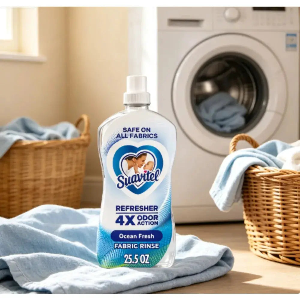 Fabric Softener | Ocean Fresh Scent | Deodorizing Formula | 25.5 Fl Oz