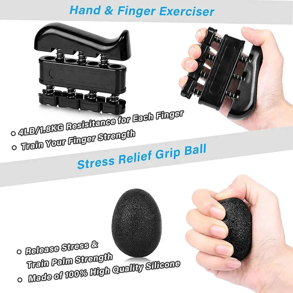 Hand Grip Strengthener | Adjustable Tension Control | Arm Wrist Rehab