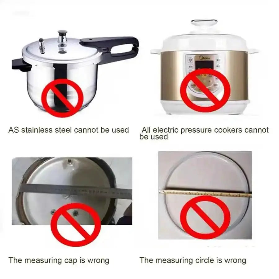 Pressure Cooker Sealing Ring | Silicone O Ring | 3.5L | 18 to 32 cm
