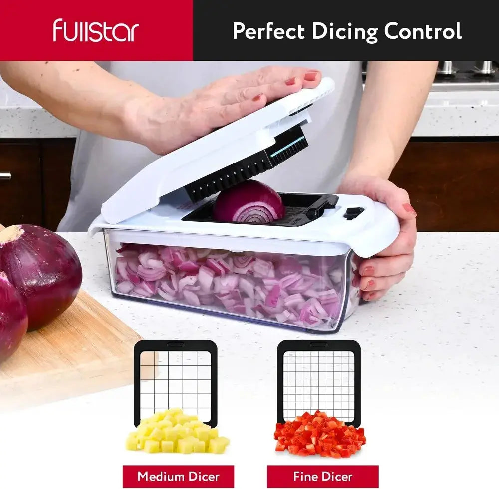 Mandoline Slicer | With Container | Onion Potato Slicer | One Size