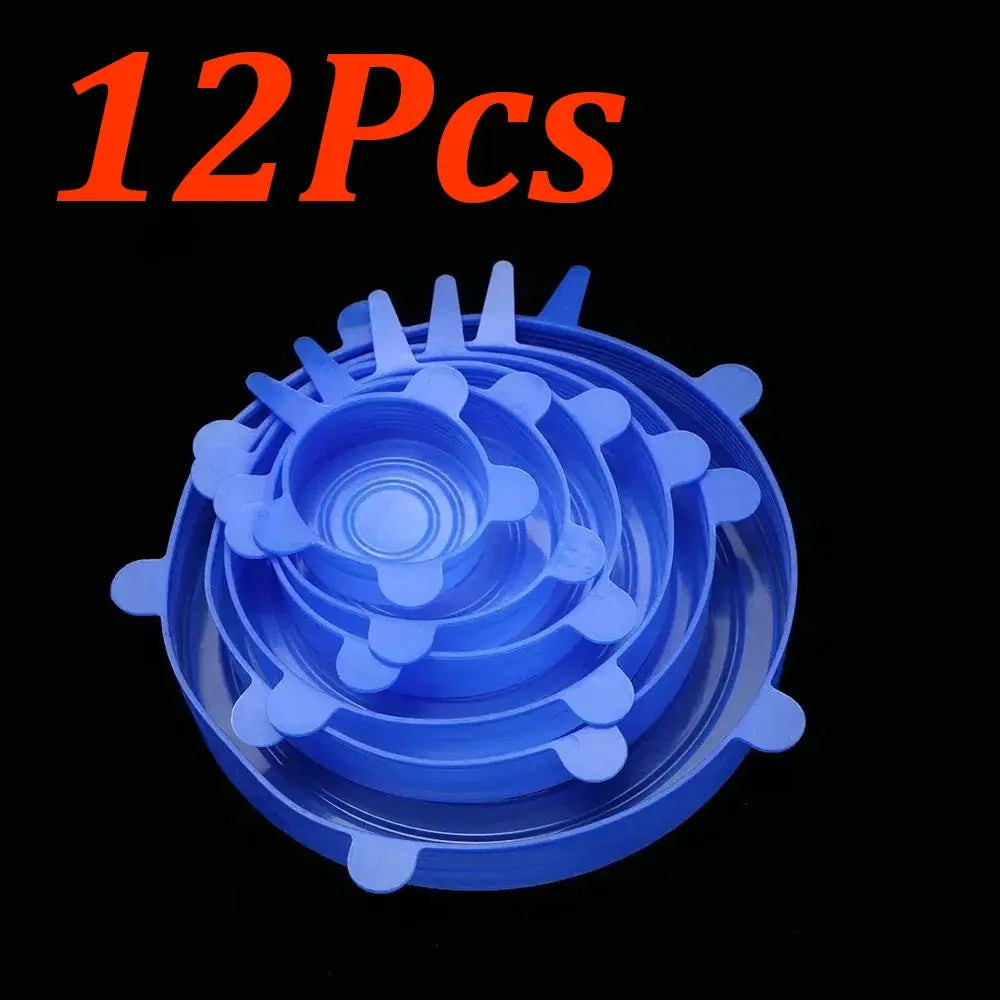 Silicone Stretch Lids | Food Grade | Reusable | Assorted Bowl Sizes