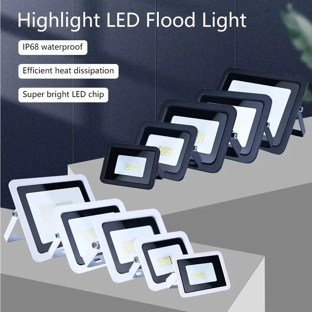LED Flood Light | IP68 Waterproof | Aluminum Body | 10W To 100W