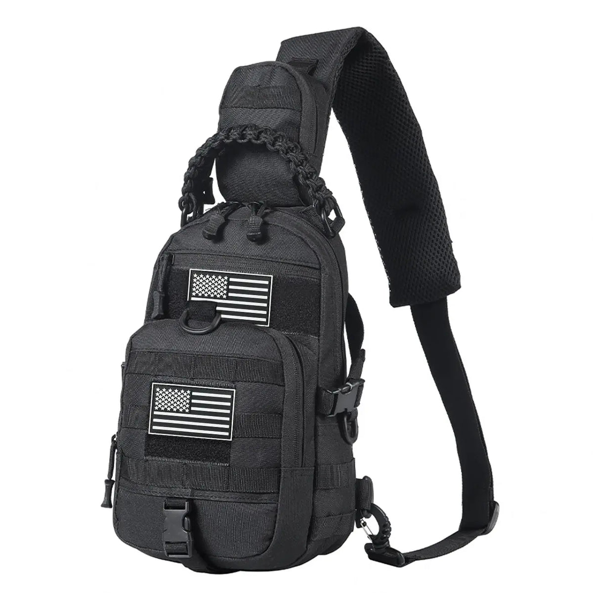 Crossbody Chest Bag | Molle Expandable | Polyester | Adjustable Fit