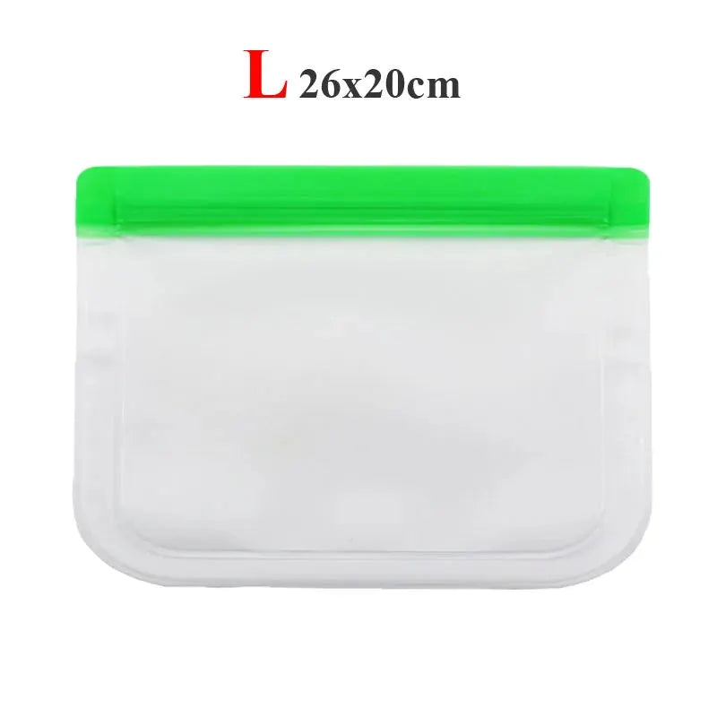 Reusable Food Storage Bag | 80ml Capacity, Leakproof | PEVA Material | One Size